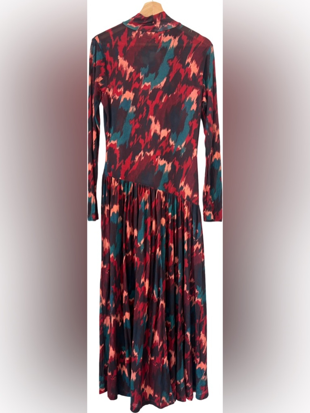 Ulla Johnson Fernanda Ametrine Maxi Dress in Orange Size L - Picture 12 of 15